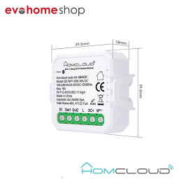Modulo smart mini AC/DC 1CH...